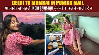 Delhi to Mumbai in Punjab Mail SF express Train  Ferozpur Mumbai Punjab mail Train Journey