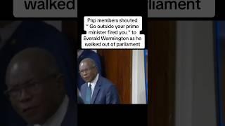 Everald Warmington Told To Go Outside By PNP Members #viralvideo #jamaica #jlp #politics #tiktok