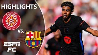  DOMINATION  Girona vs. Barcelona | LALIGA HIGHLIGHTS | ESPN FC