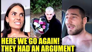 Footage-Ian Garry and his wife had an argument and Ian's trying to make up!,Dana White at the Sphere