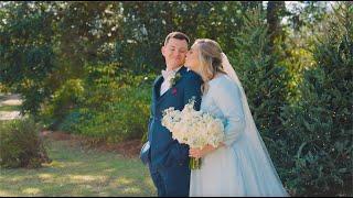 This Bride wore a BLUE Wedding dress!