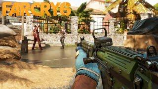 Far Cry 6 Gameplay Free Roam - Poison Arrows & Bullets Against Random Enemies (Far Cry 6 Combat)