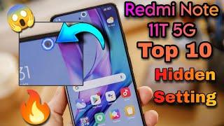 Redmi Note 11T 5G ! | Top 10 Hidden Features | Tricks & Tips