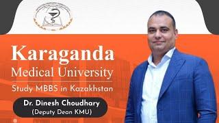 Deputy Dean's message to Indian students on their return to India | Kazakstan Airport |