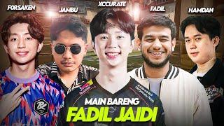 Main valorant bareng Fadil Jaidi, F0rsakeN, Jambu, Hamdan | T1 Xccurate