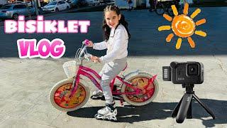 BAHARIN İLK GÜNEŞİ İLE BİSİKLET VLOG !! HEM BİSİKLET HEM PATEN KEYFİ !!