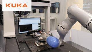 Makino iAssist Uses KUKA Mobile Robot for Complete Machine Tending Solution