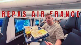 Que Valent les Repas Air France?  Paris - Hong Kong 