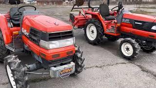 Kubota GL221 & GL25  Ціна міні тракторів у VRM-Техніка