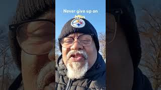 Never give up on Jesus  Mr. Juan Bass Columbus Ohio education purpose