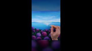 #Shorts Painting | Summer Scenery Painting