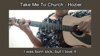 Take Me To Church - Hozier : Fingerstyle Guitar By DragonGuy TV