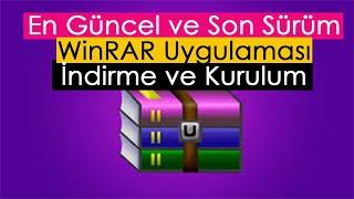 WinRAR Programı İndirme ve Kurulum Ayarları