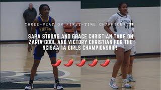 Three-Peat or First-time champion?! Sarah Strong and Grace Christian battle Victory Christian!