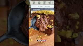 High Protein Dubai Chocolate Pistachio Cheesecake