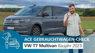 VW T7 Multivan im ACE Gebrauchtwagen-Check