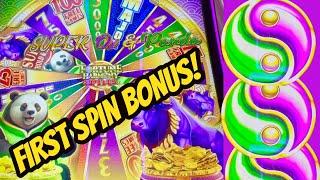 GAME ON FIRE & A FIRST SPIN BONUS!