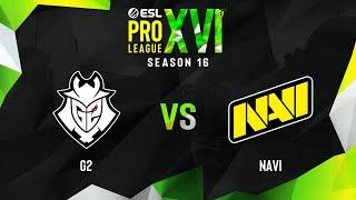 G2 vs NaVi | Карта 2 Inferno | ESL Pro League Season 16 - Quarter-final