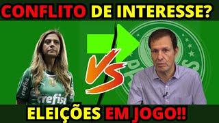 BASTIDORES AGITADOS NO VERDÃO!! LEILA AJUDA VASCO E CAUSA POLÊMICA NO PALMEIRAS 17/10/2024