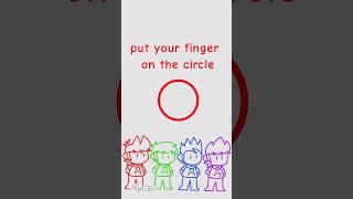 Put Your Finger On The Circle || #eddworld #animation