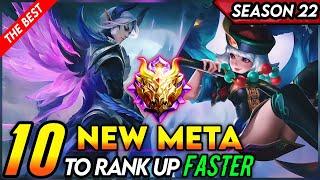 10 META HEROES MOBILE LEGENDS 2021 | SEASON 22 (PART II) - Mobile Legends Tier List