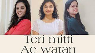 Dance cover - Teri Mitti (Kesari) & Ae watan(Raazi) | 75th Independence Day | Adlit, Mounika, Aankhi