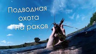 Подводная охота на раков | Spearfishing on Сrayfish