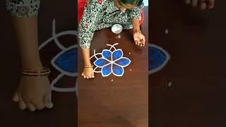 5×3 Dots Rangoli Design