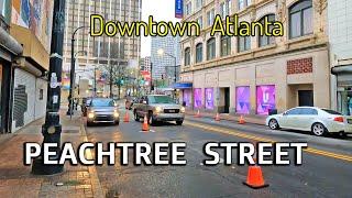 PEACHTREE STREET, ATLANTA | WALKING TOUR  OF ATLANTA’S MOST POPULAR STREET