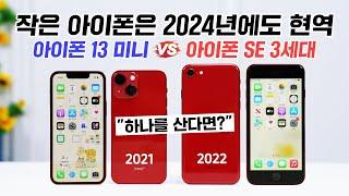 작은 아이폰은 2024년에도 현역! 아이폰 13 미니 vs 아이폰 SE 3세대, 하나를 산다면?