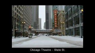 2011 Chicago Blizzard - Downtown Loop Photo Slideshow & video