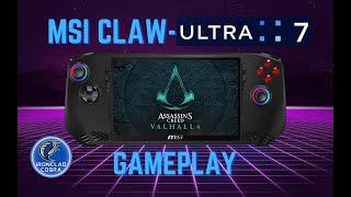 MSI CLAW (Ultra 7) Gameplay – Assassin’s Creed Valhalla (2020)