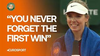 Katie Boulter over the moon with her first victory in Roland Garros 