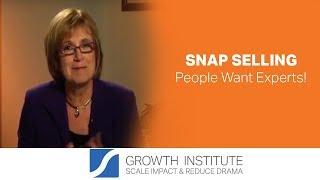 People Want Experts! with Jill Konrath - Snap Selling