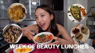 Week of Beauty Lunches (for skin & gut health & blood sugar balance)