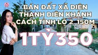 Bán Đất Xã Diên Thạnh Huyện Diên Khánh | Bán Đất Trung Tâm Diên Khánh Cách Tỉnh Lộ 2 150m