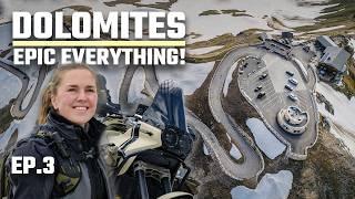 EPIC ROADS, EPIC EVERYTHING - The GROSSGLOCKNER in Austria - DOLOMITES Italy motorcycle trip - EP3