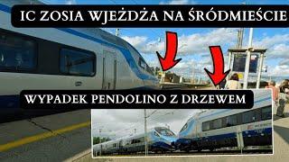  DRZEWO SPADŁO NA PENDOLINO. WARSZAWA WSCHODNIA PO WYPADKU! PODWÓJNE PENDOLINO PRZEZ ŚRÓDMIEŚCIE