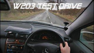 Mercedes C200 Kompressor POV Test Drive (W203) | Supercharged Sounds