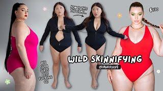 i try *SKINNIFYING* swimwear so YOU don't have to... (unbelievable!!!)