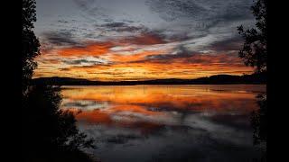 WOW! What an amazing sunrise - Woy Woy Waterfront - SLOW TV- Australian Landscapes [20:01]