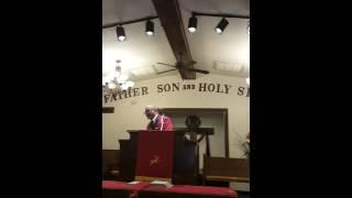 Pastor Fred R Morris  Isaiah 40: 28-31. "What A Mighty God We Serve"