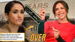 A FAILURE! Victoria Beckham CACKLING as Meghan SHUTS DOWN As Ever to Chase Fashion Dreams