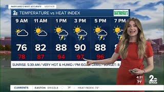 Good Morning Maryland Wednesday Weather - Stevie Daniels