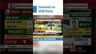 Outlook on IDBI Bank | Avinash Gorakshskar