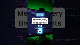 Css breakpoints for diff devices ? #reels #programming #coding