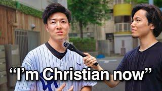 Asking Japanese Christians why they converted to Christianity