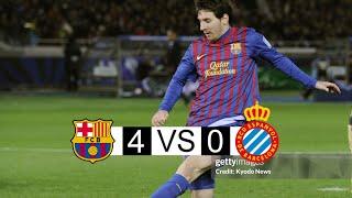 Messi Magic and Total Domination! Barcelona Thrash Espanyol 4-0 | 2012 Highlights