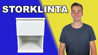 STORKLINTA Bedside Table IKEA Tutorial