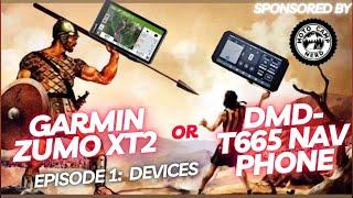 Adventure Navigation:  Garmin Zumo XT2 or DMD-T665 Device Comparison Episode 1